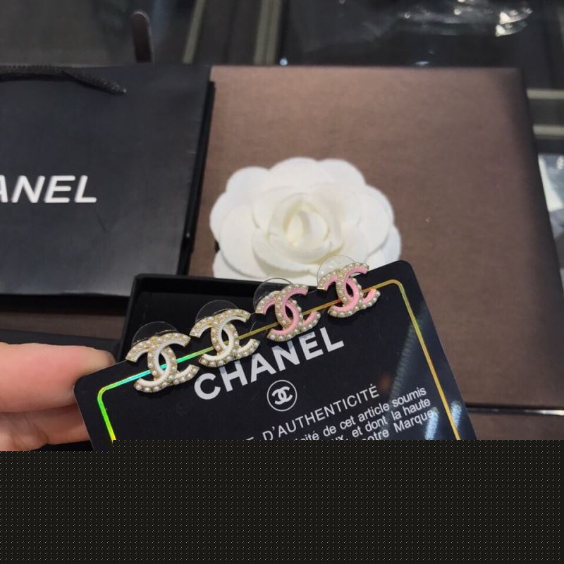 Ch*el earrings